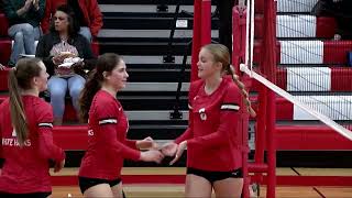 5 Mound Westonka vs 4 Benilde St Margarets 6AAA Quarter Final Volleyball Oct 25 2023 [upl. by Elysia]