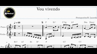 Vou Vivendo  Melodia e BaixariaPixinguinha [upl. by Nissie205]