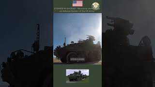 Stryker MSHORAD  Maneuver shortrange air defense System of the US Army army military [upl. by Nordin527]