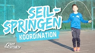 Athletiktraining Seilspringen  Koordination  Kondition [upl. by Nawad]