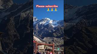 Kedarnath Mandir 🔱🔱🔱🇮🇳🇮🇳 Uttarakhand motivation shayari explore love mahadev travel trending [upl. by Ettenor418]