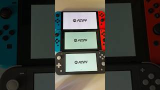 EA FC 24  Switch Lite vs Standard vs Oled  Speed Test Comparison shorts gaming playstation [upl. by Chura324]