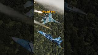 F15 Eagle v SU27 Flanker Fox2 Dogfight dcs simulation [upl. by Stephie]