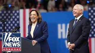 Kamala Harris and Tim Walz hold a campaign rally in Eau Claire Wisconsin [upl. by Notsuoh938]