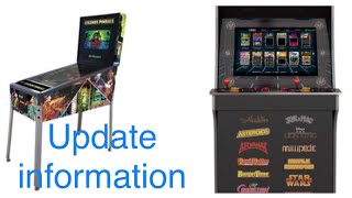 Atgames Legend Pinball and Legend Ultimate update information [upl. by Miles]