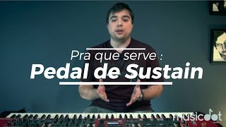 Como usar o Pedal de Sustain [upl. by Aneerbas]