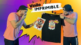 INCREIBLE  vinilo textil IMPRIMIBLE [upl. by Tyre]