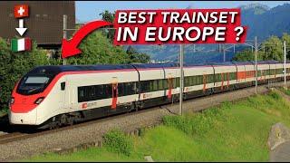 Zürich to Milan with the BEST highspeed train in Europe [upl. by Nivrem509]