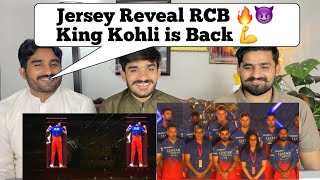 Virat kohli Back Entry  RCBs 2024 Jersey Reveal at RCB Unbox PAKISTANI REACTION [upl. by Edlihtam268]