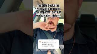 The Bible books the Protestants removed are important parts of our salvation history [upl. by Berlinda925]