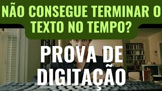 MELHORE A DIGITAÇÃO ANTES DA PROVA DO TJSP ESCREVENTE Prova de digitação Escrevente TJSP 2024 [upl. by Skell]