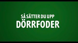 Snickeri for dummies Så sätter du upp dörrfoder [upl. by Attenna607]