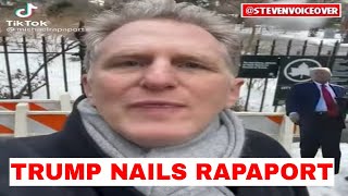 Trump Nails Rapaport With Snowball [upl. by Ybreh]