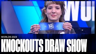 Knockouts Draw Show  Worlds 2024 [upl. by Homere]