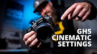 GH5 Cinematic Settings  Panasonic Lumix GH5 [upl. by Dorcus]