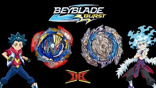 Guilty Longinus vs Ultimate Valkyrie  Beyblade Burst [upl. by Tibbs]