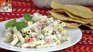 Ensalada de PASTA FRIA con ATUN Fácil y Rápido  Disfruten esta deliciosa ENSALADA de PASTA FRIA [upl. by Mitchael]