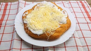 Lángos recept kefires tésztásTTkonyhája [upl. by Card]