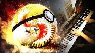 POKÉMON GoldSilverCrystal  Goldenrod City Piano Solo  Sheet Music [upl. by Ecinrahs]