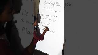 Affirmative and Negative Sentences English Grammar shorts [upl. by Teador373]