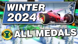 Trackmania Winter 2024 Campaign Discovery  All Medals [upl. by Lleksah]