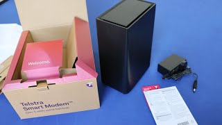 Telstra Smart Modem 3  Unboxing  Review [upl. by Kieryt]