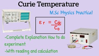 Curie Temperature Practical  Find relative permeability of Barium Titanate using Curie Temperature [upl. by Andres]