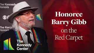 Honoree Barry Gibb on the 46th Kennedy Center Honors Red Carpet 2023 [upl. by Nylyrehc]