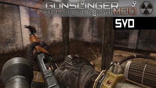 GUNSLINGER mod SCOP Dragunov sniper rifle [upl. by Ahsinauj489]