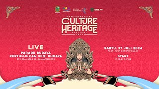 🔴 LIVE BANJARNEGARA CULTURE HERITAGE FESTIVAL 2024 [upl. by Ainoval799]