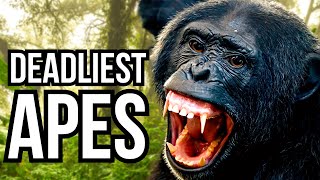 Ranking All 8 Great Apes From Least Deadly To Deadliest [upl. by Py]