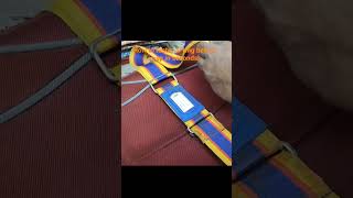 How to fasten D ring belt or Strap in seconds [upl. by Aimek455]