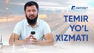 Temir yol xizmatining foydali tomonlari haqida  logistics cargo [upl. by Anselmo283]