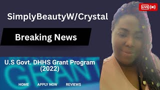 US Govt DHHS Grant Program 20222023 [upl. by Mann]