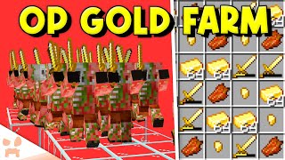 BEST MINECRAFT 121 GOLD FARM  Easy Efficient No Portal [upl. by Notliw]