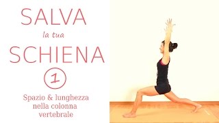 Yoga Schiena  1° lezione  Spazio amp mobilità  Hatha Yoga Posturale [upl. by Linnette]