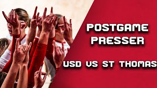 VB vs St Thomas Press Conference [upl. by Layol]