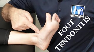 Tibialis Anterior Tendonitis Top of the Foot Pain [upl. by Shepard]