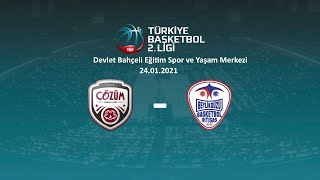 Çözüm Ankara Koleji – Beylikdüzü Basketbol TB2L 6Hafta [upl. by Ymarej65]