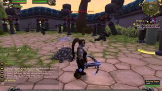 Pandaren Hunter Female Animations  WoW Warcraft Mists Of Pandaria Beta [upl. by Morena]