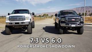 Ford Powerstroke Showdown 73 vs 60  Which Is Best [upl. by Fanny]