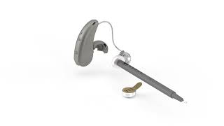 How to exchange a battery in a RIC hearing aid [upl. by Steffane251]