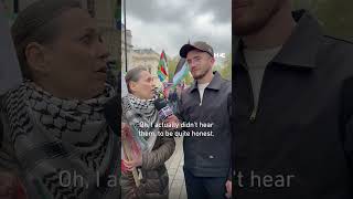 MEE hears from protestors at the proPalestine national march in London [upl. by Eyr]