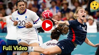 Paris Olympics Norway crushes France’s dream take gold in women’s handball finalReuters [upl. by Soalokin71]