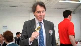 Tasting German wines with Steven Spurrier at DWWA 2012 [upl. by Nyrehtac671]