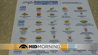 Restaurant Chains Forced To Display Calorie Counts [upl. by Goddord]