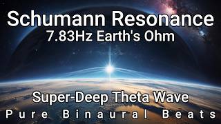 783Hz Schumann Resonance  Earths Ohm  783 Hz Deep Theta Binaural Beats  Theta Wave Binaural [upl. by Nitsirk]