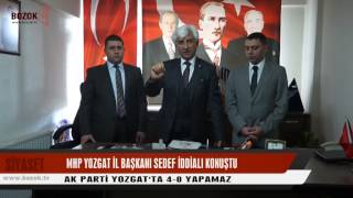 MHP YOZGAT İL BAŞKANI SEDEF AK PARTİ YOZGATTA 4 0 YAPAMAZ [upl. by Dachi322]