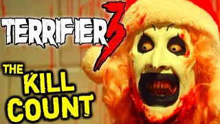 TERRIFIER 3 2024 KILL COUNT [upl. by Yemorej]