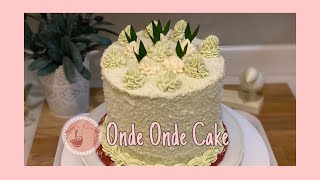 Onde Onde Cake Less Sweet Version [upl. by Angelika]